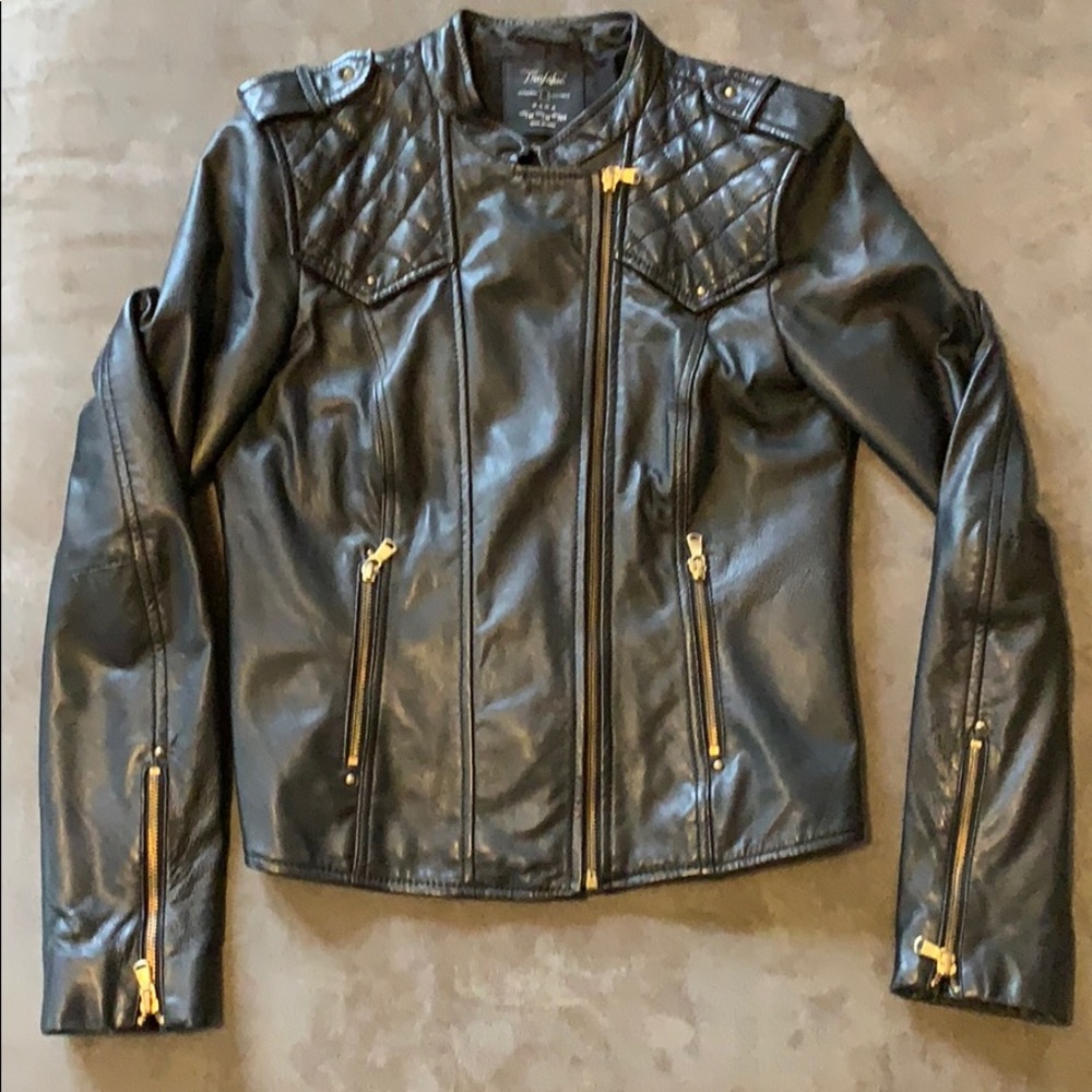 Zara Limited Edition Genuine Leather Jacket